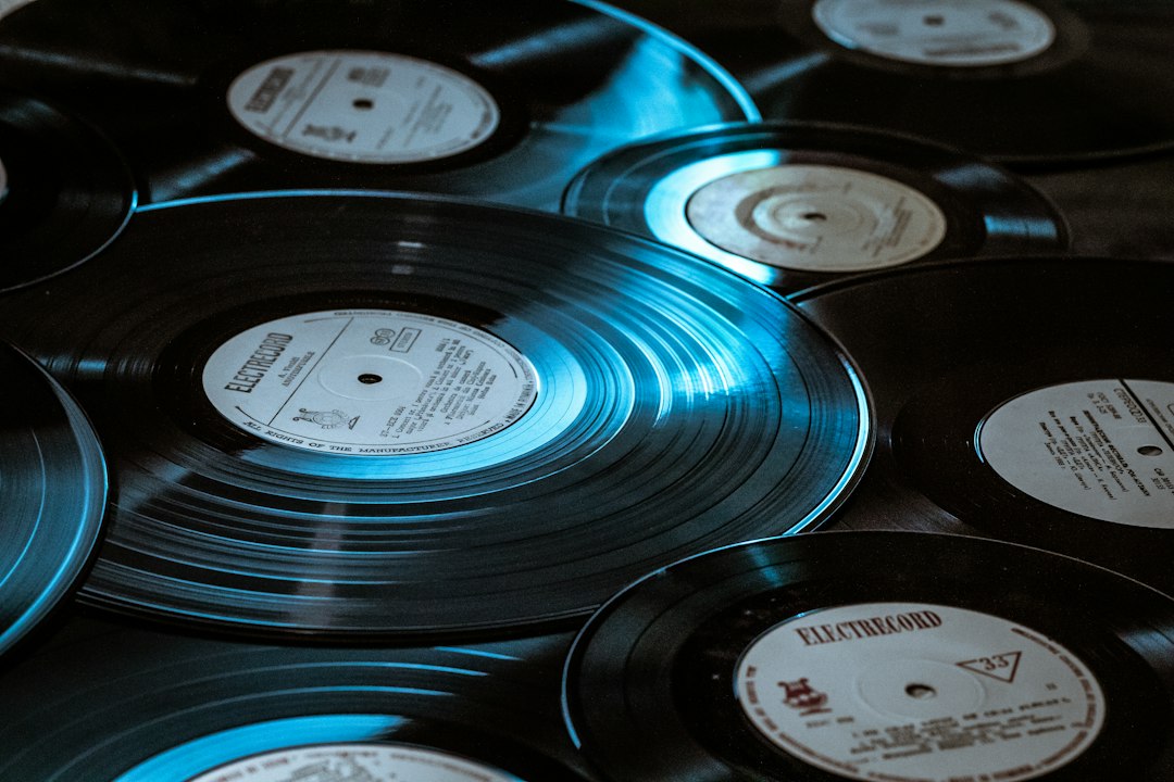 Vinyl record turntable